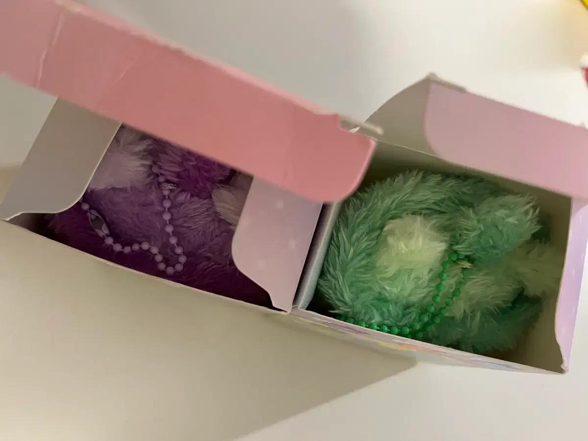 최저)엔시티위시 컬러돌 버블냥 보라 초록 빨강