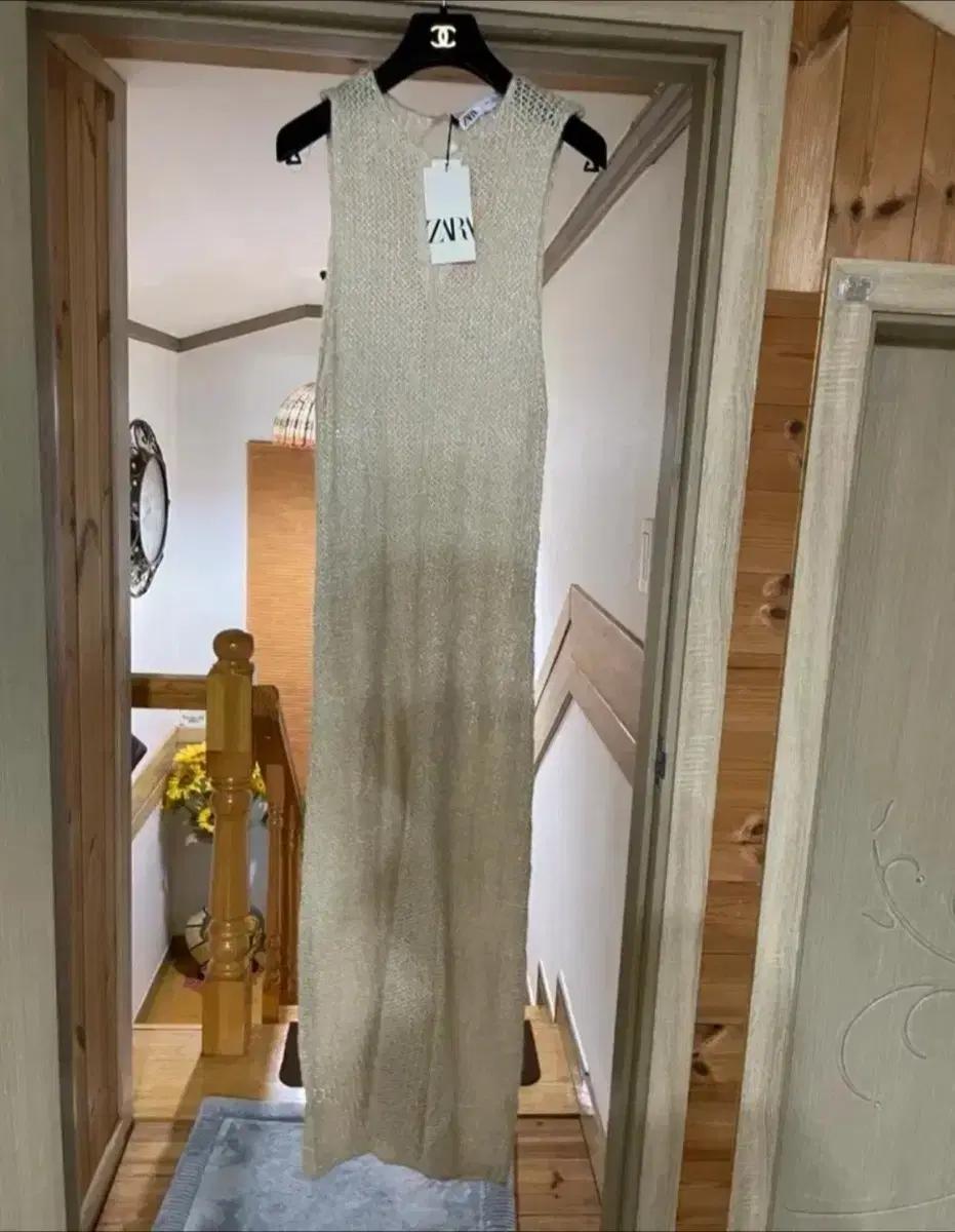 자라 ZARA 니트 롱 원피스롱원피스제평강자매바이씨니라두나수입바지리본타이