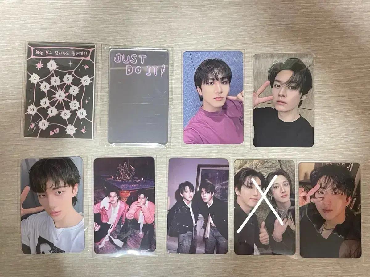 스트레이키즈 스키즈 두잇 do it 앨범 포카 거울 스티커판 교환