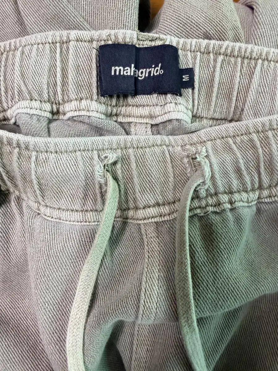 마하그리드 OVERDYED UTILITY PANT 코튼팬츠 (남여공용)