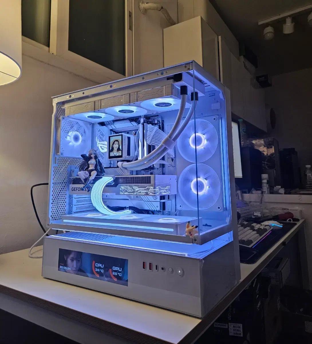 9800x3d / rtx5080 / x870 하이엔드 화이트 본체