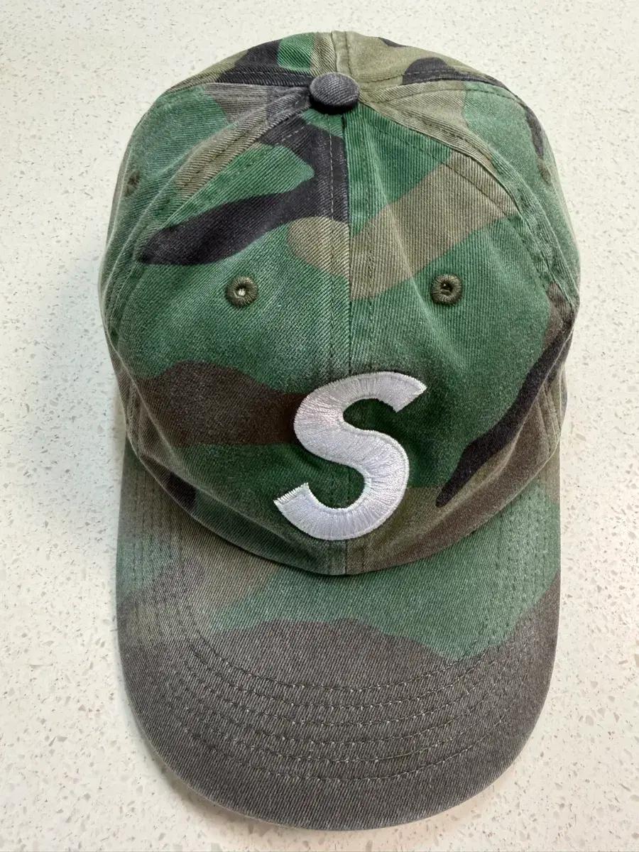 슈프림 카모 볼캡 모자