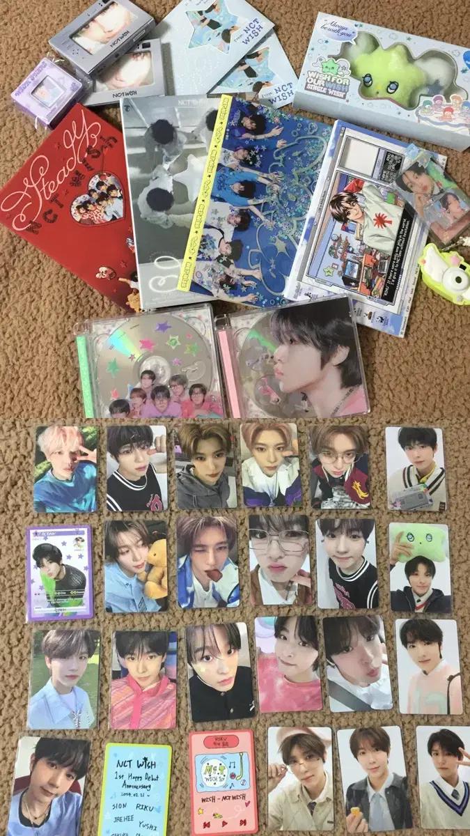 엔시티위시 탈덕 처분 (포카,앨범,위츄 등)