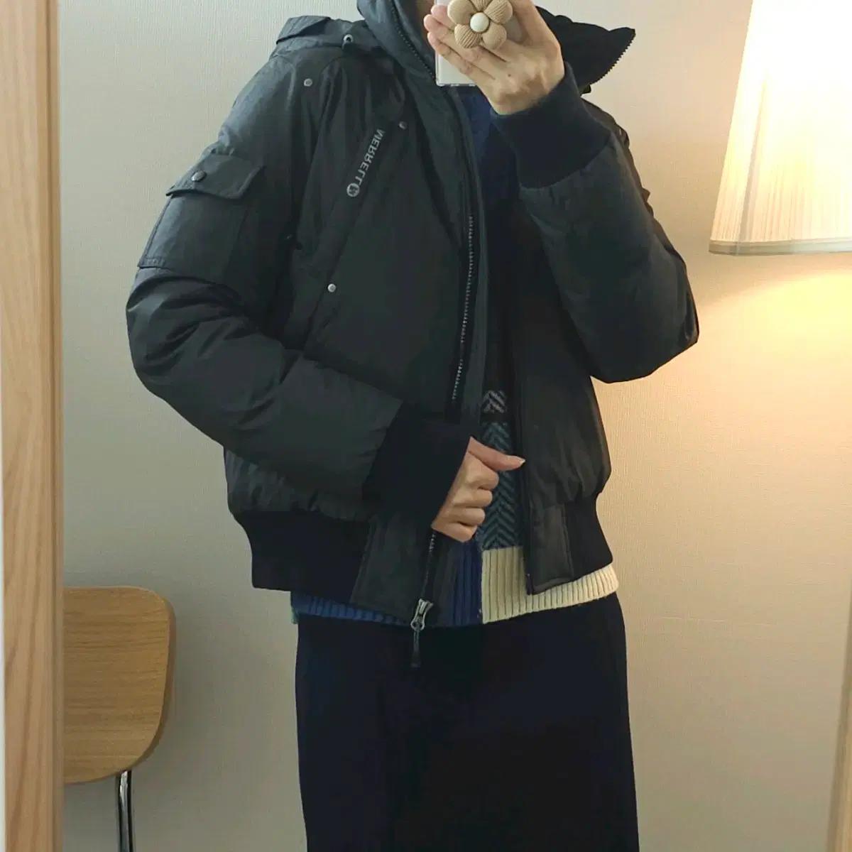 (90)머렐 여성 봄버드 구스다운 점퍼 겨울 숏 패딩 W1478