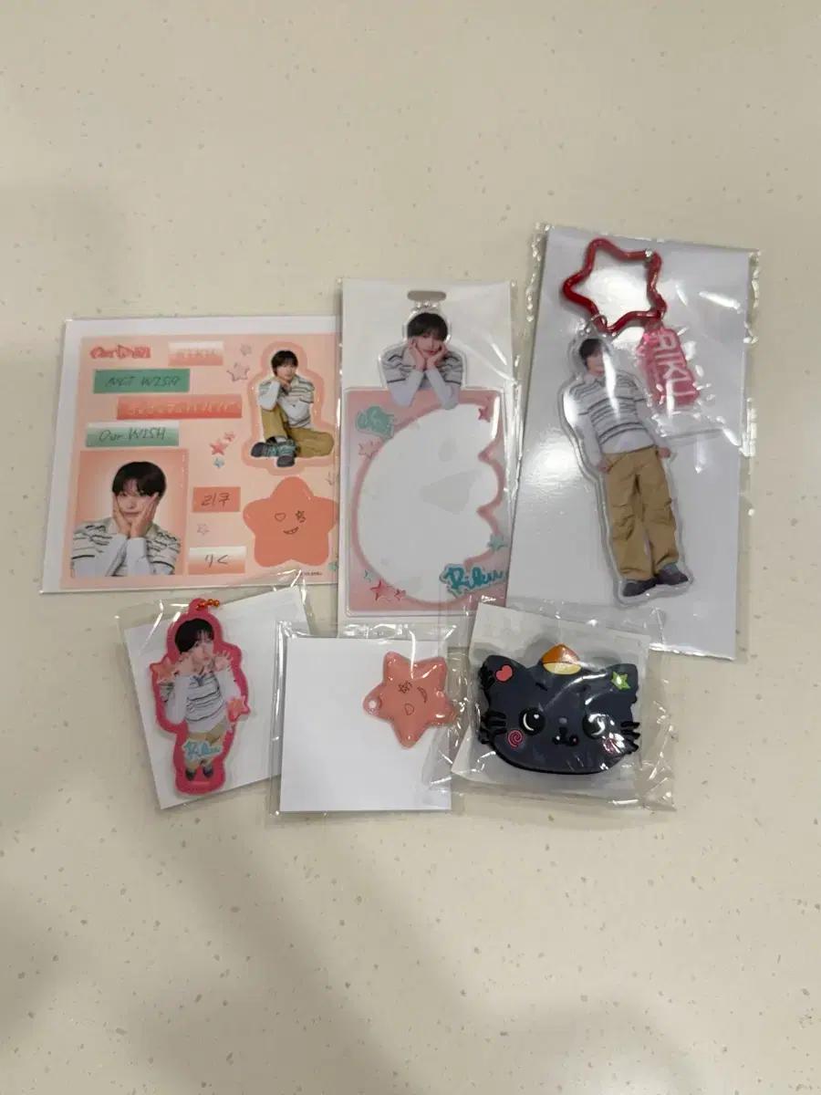 엔시티 위시 리쿠 일투 엠디 아크릴 키링 가챠