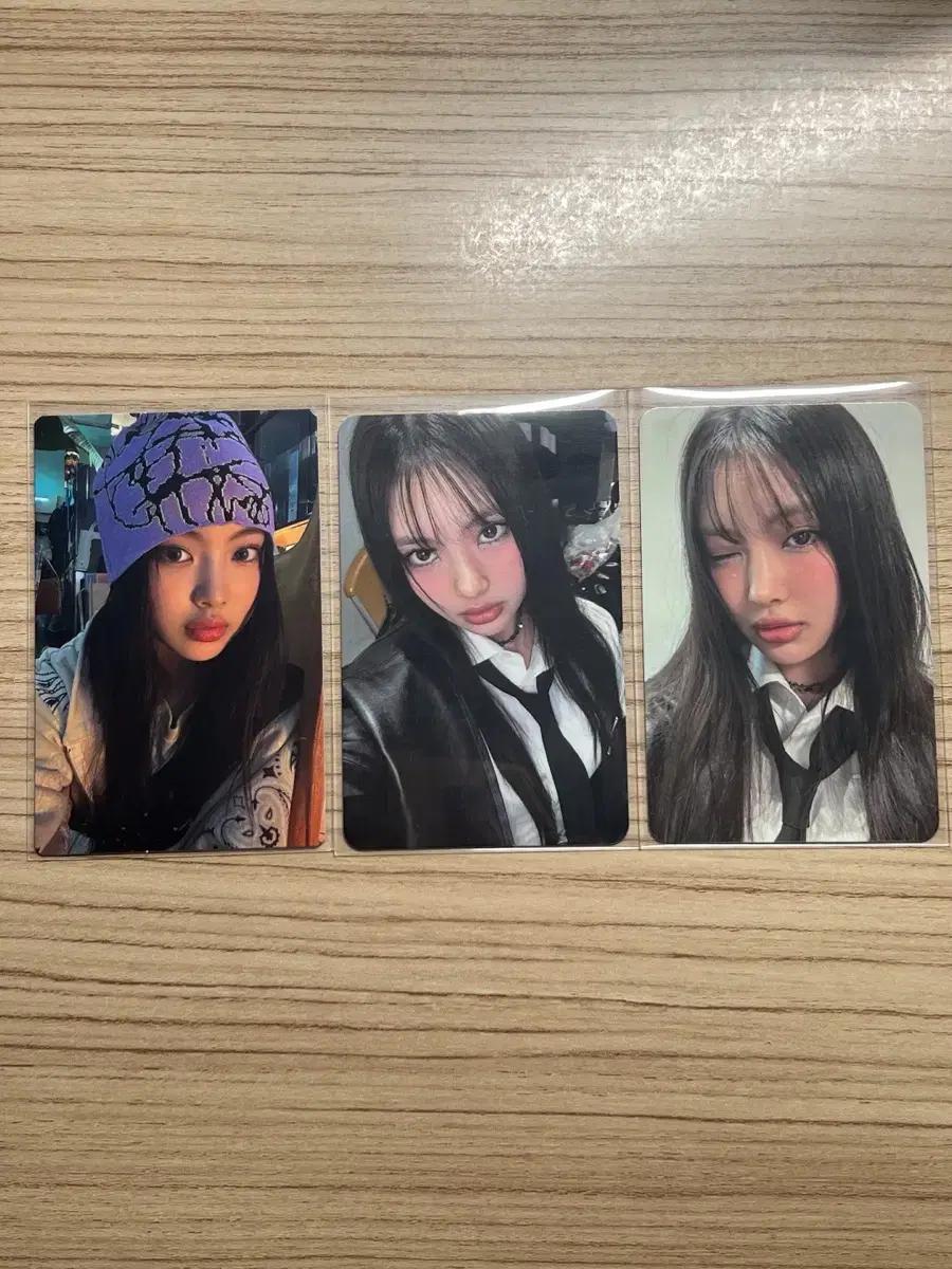뉴진스 혜인 멤버십 포카 1기 2기 멤버쉽 포토카드