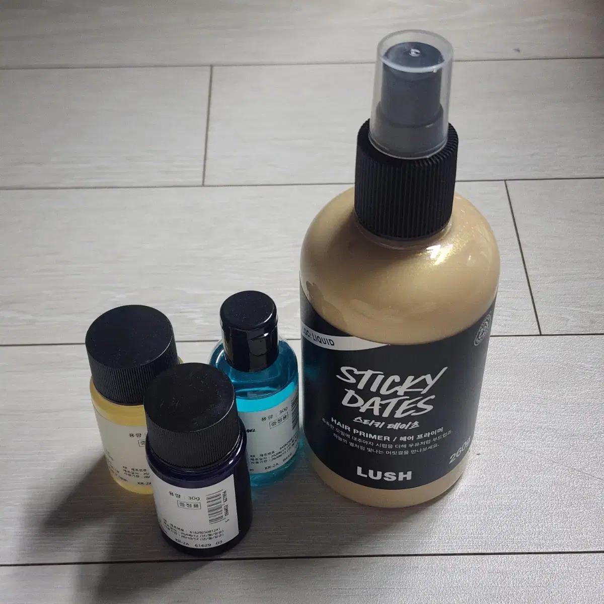 러쉬 스티키 데이츠 헤어 프라이머 260 리햅 더티스프링워시 샴푸 샤워젤