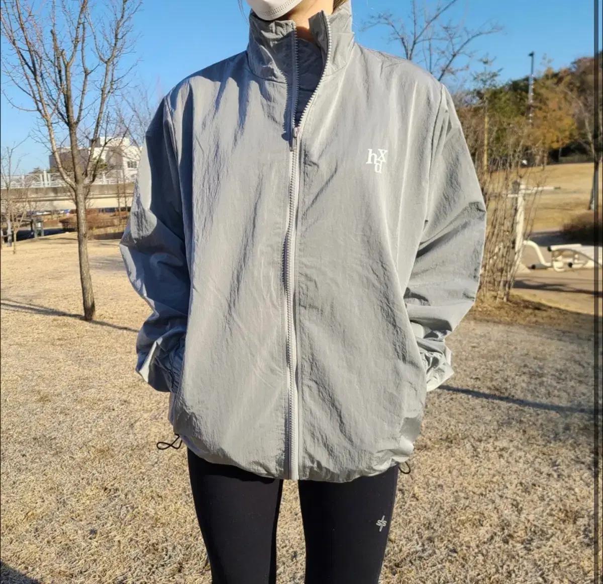 HDEX 메탈 나일론 바람막이 자켓