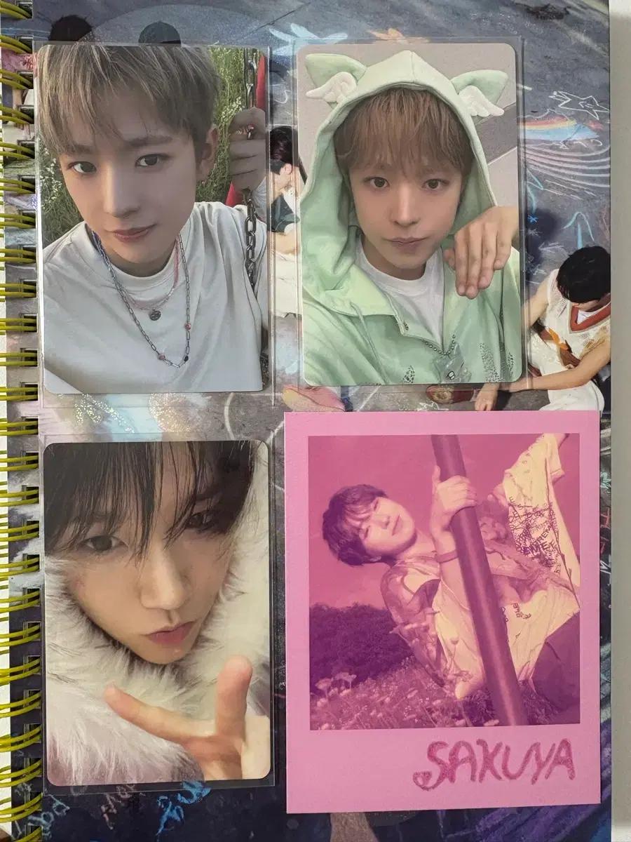 엔시티 위시 컬러 유우시 아잉 미라클 세트 풀셋