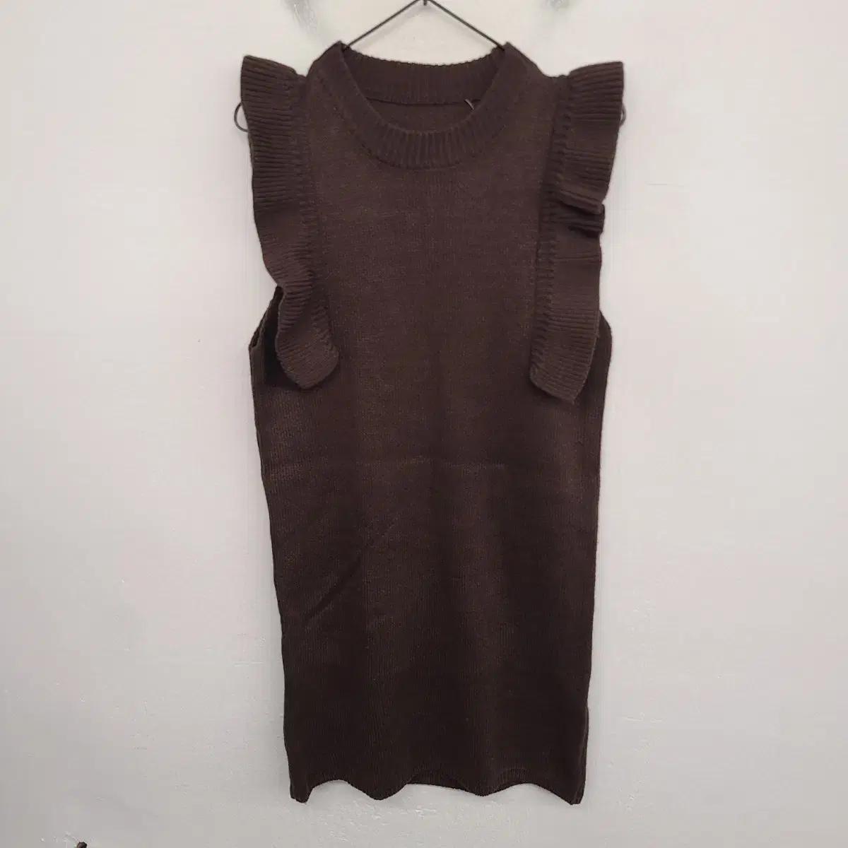 [여성55 size] 민소매 니트 원피스