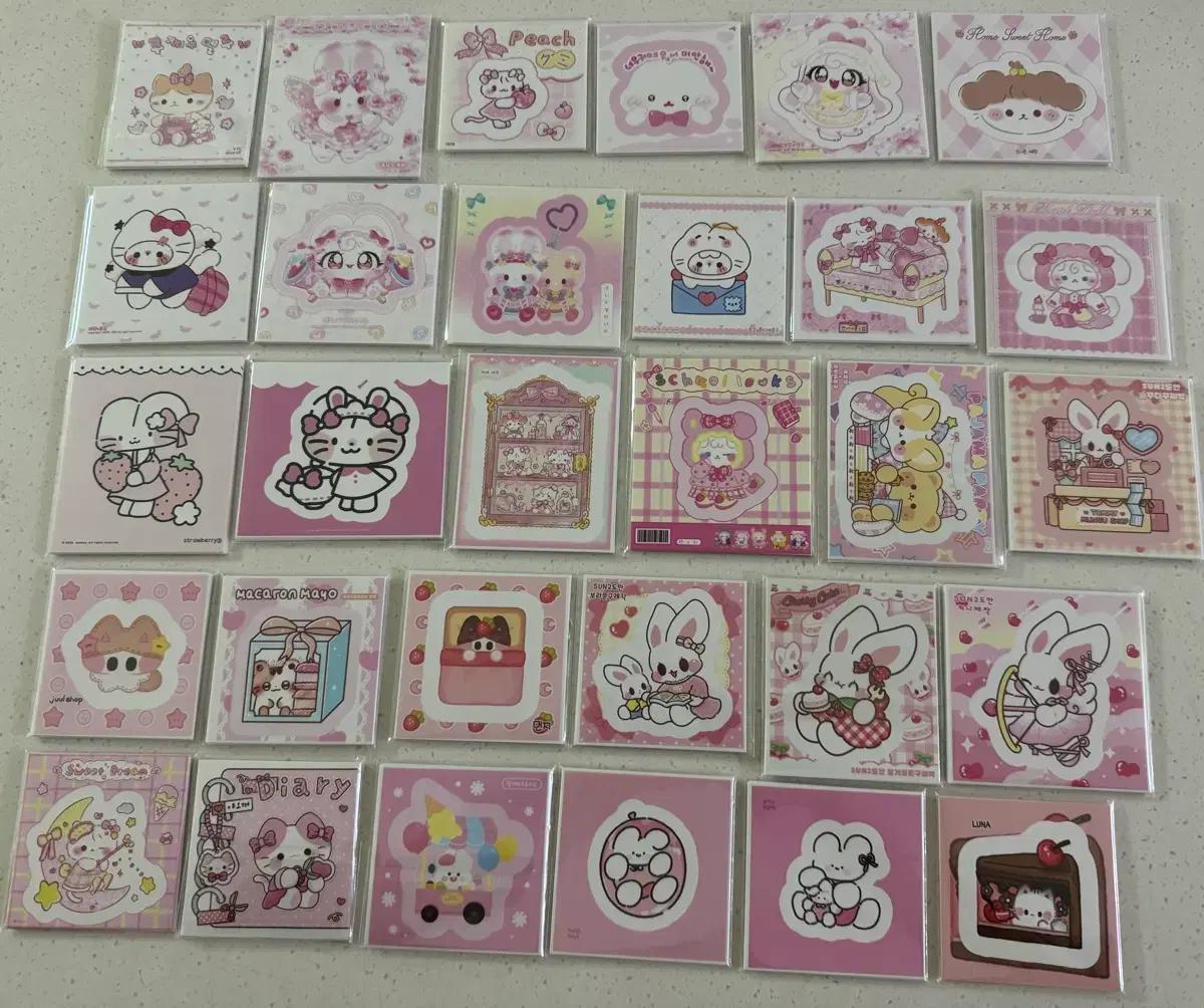 포용 도무송 30세트 일괄 판매