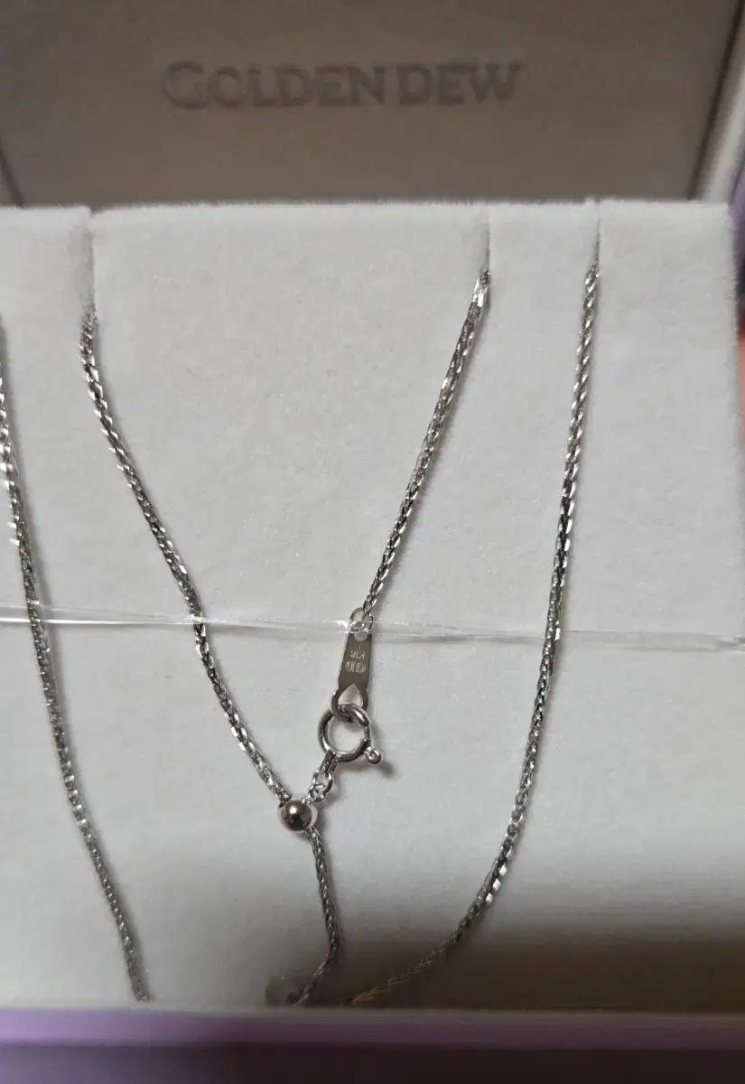골든듀 바르바로펜던트+위트체인 18