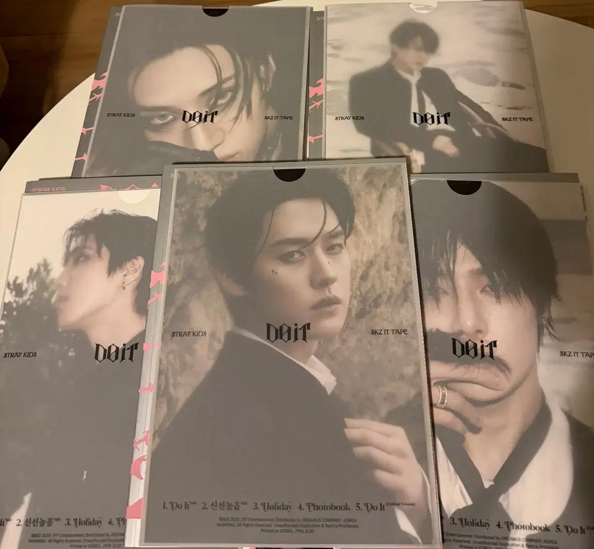 스키즈 두잇 일반반 개봉앨범 포토보드 방찬 리노 한 승민 아이엔 양도