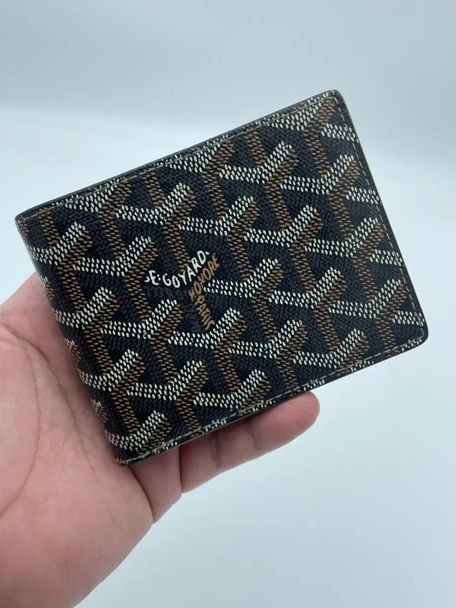 [ 정품 ] 고야드 빅투와르 반지갑 블랙 탄, 최저가