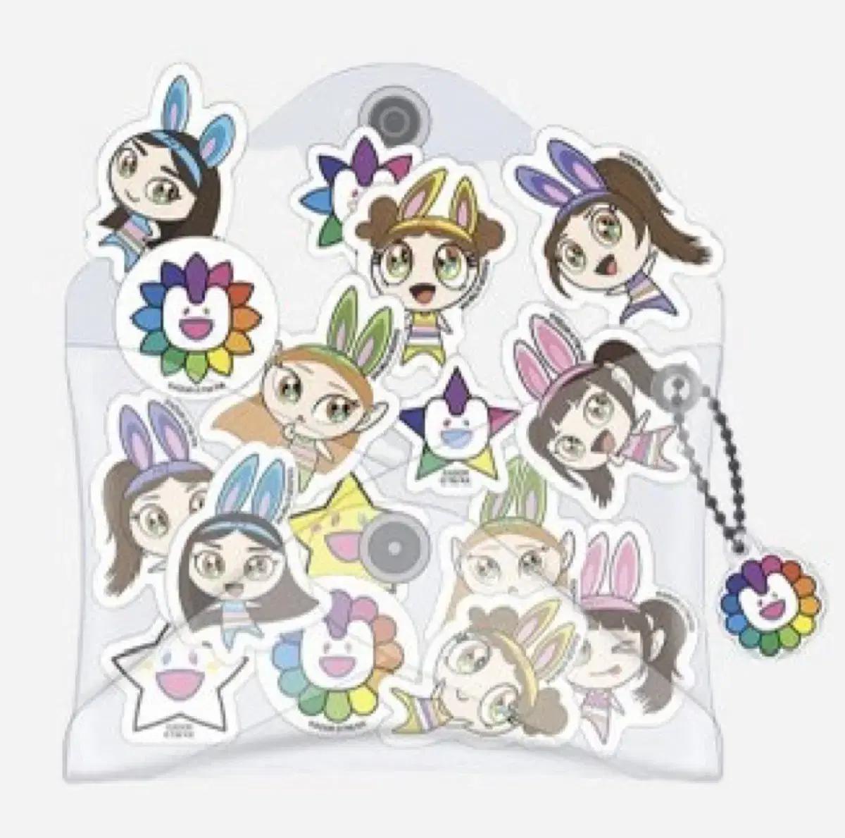 뉴진스 무라카미 스티커팩