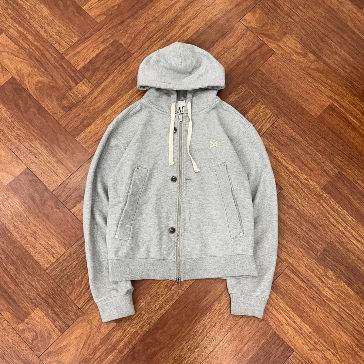 L SATUR 세터 테오 투웨이 후드 집업