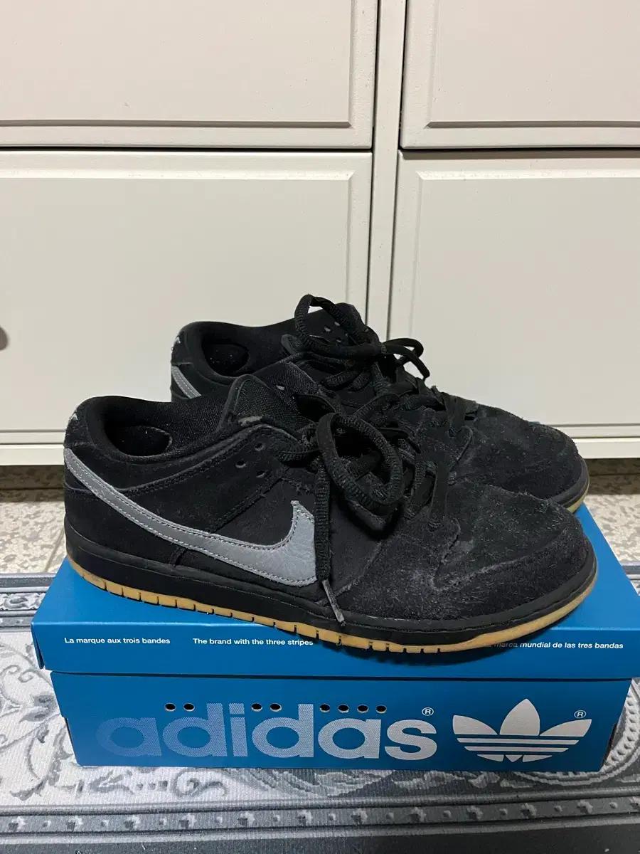 285 나이키 SB 덩크 로우 블랙 쿨 그레이