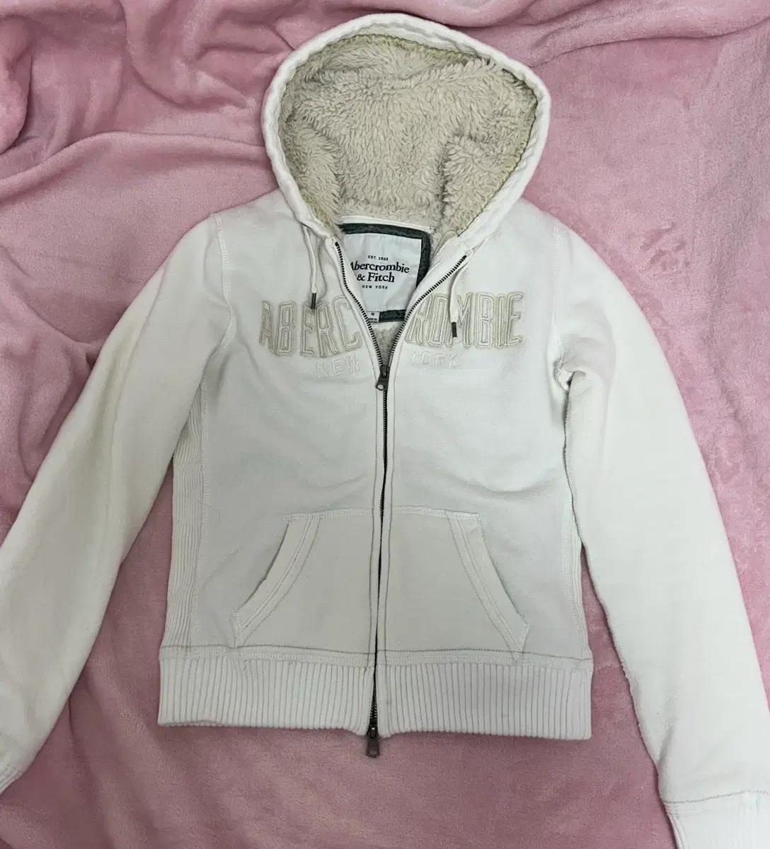 아베크롬비 abercrombie&fitch 보아털 후드집업