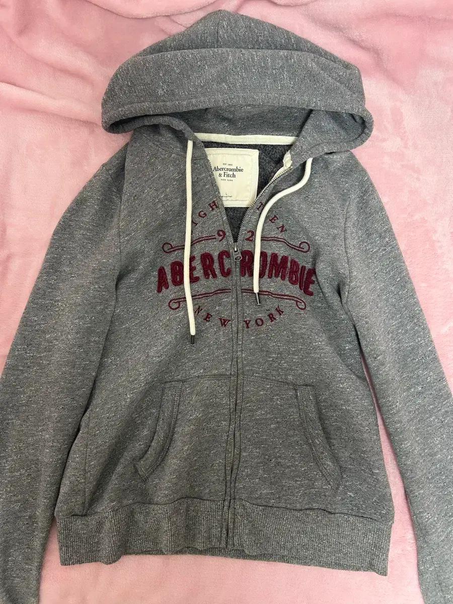 아베크롬비 abercrombie&fitch 그레이 후드집업