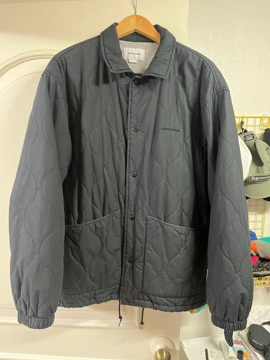 디스이즈 네버댓 퀼팅 자켓