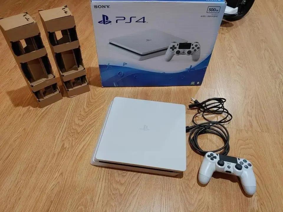 PS4 슬림 화이트 풀박스 플스4