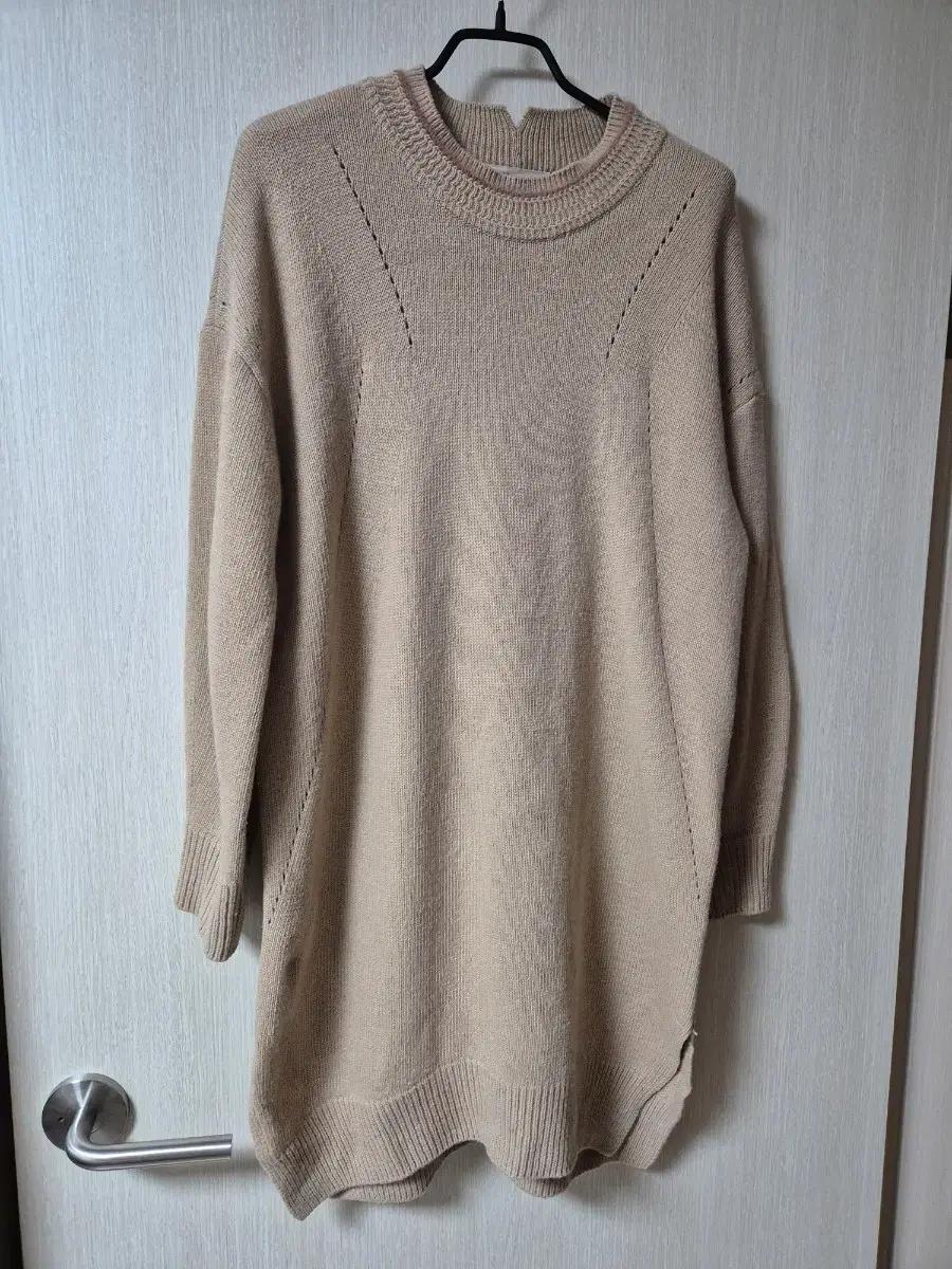 오즈세컨 니트 원피스 롱니트 스웨터 85