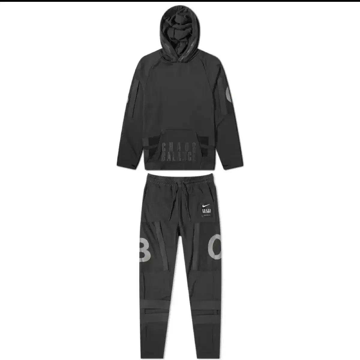 나이키 언더커버 카오스발란스 셋업