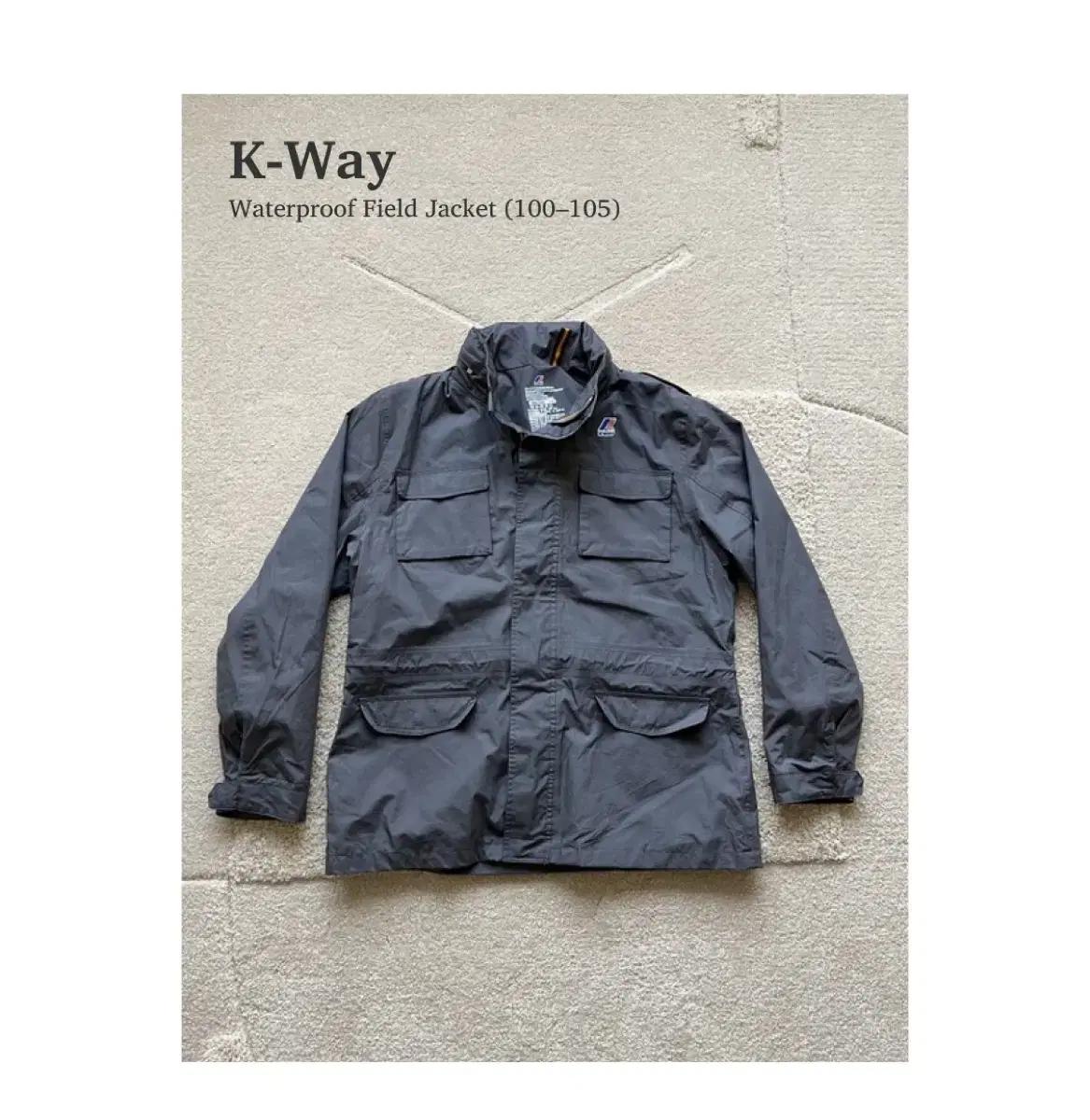 K-way 까웨 워터프루프 필드 자켓 (100-105)