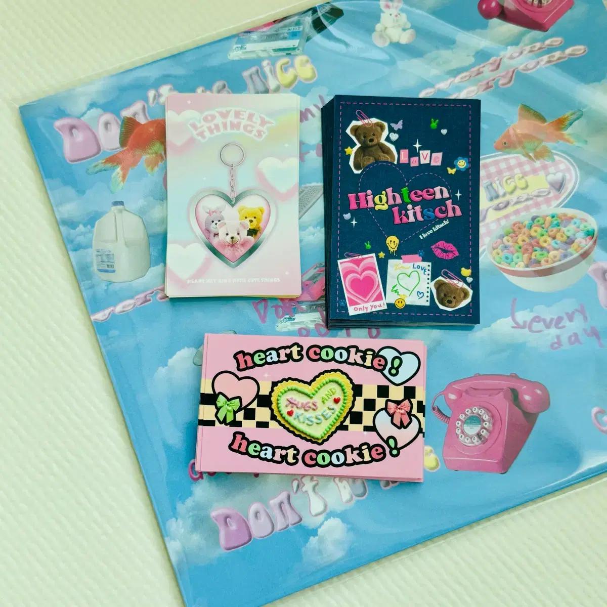 다꾸 스티커 팩 키치 디자인 10장