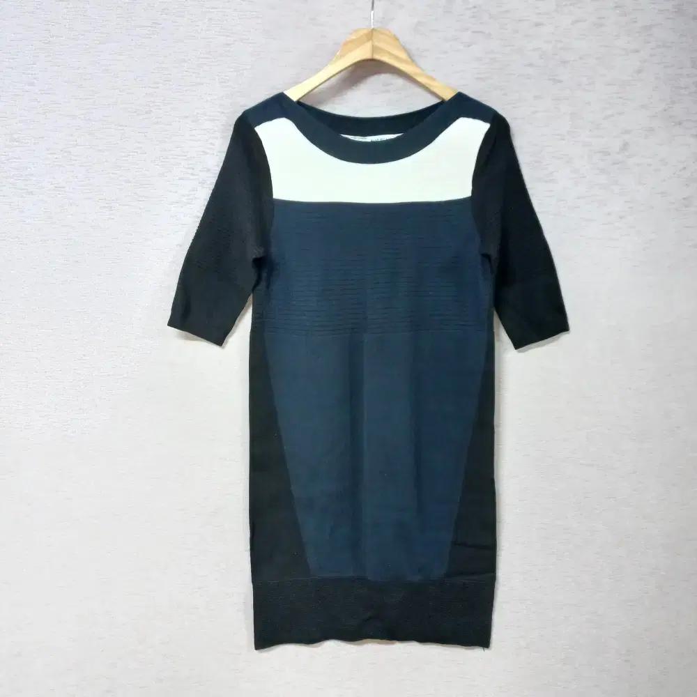 A12-2/클럽모나코 블랙 니트원피스 여성