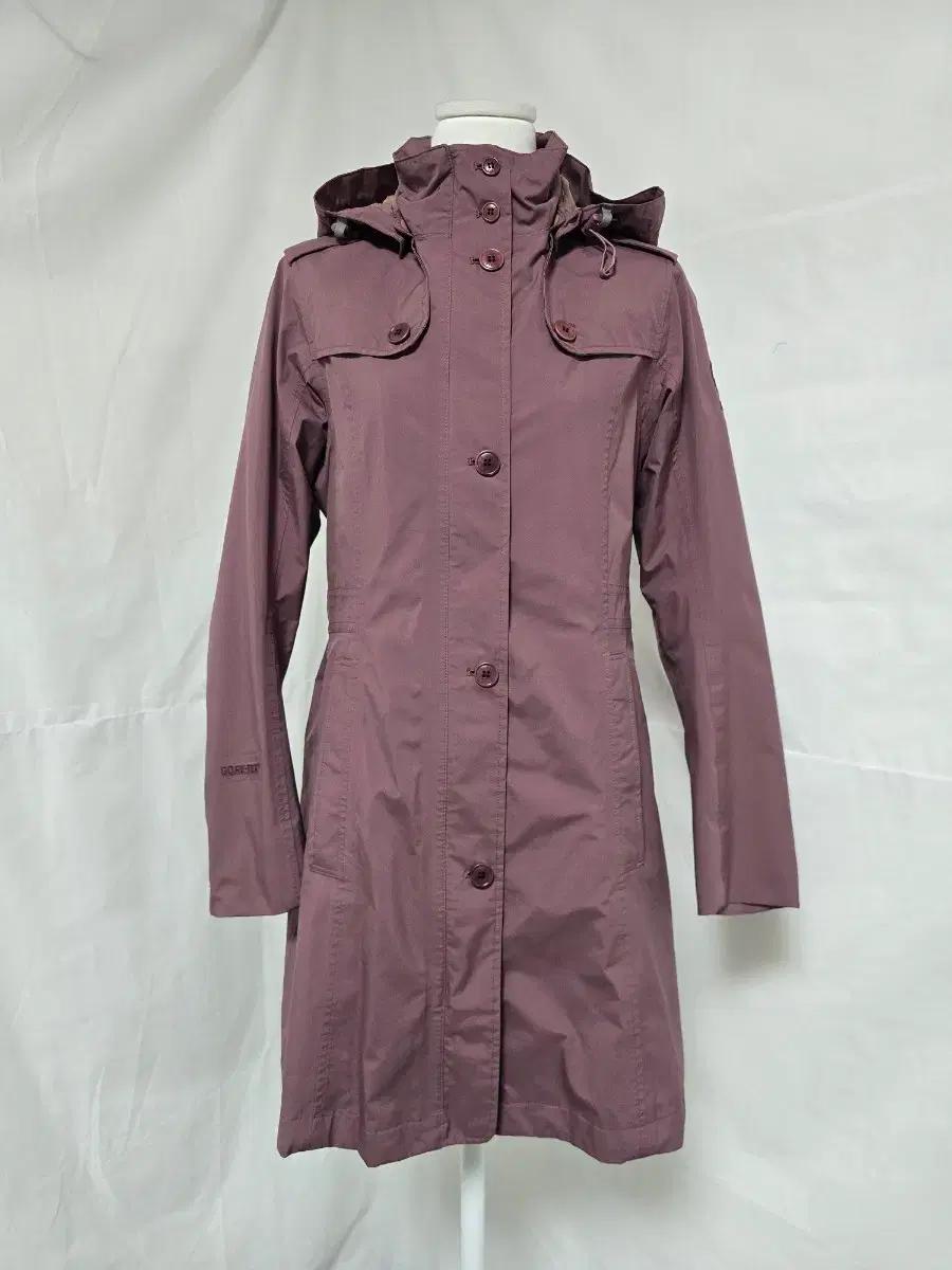 에이글 고어텍스 여성 후드 바람막이 롱 코트 여 85-90. 1202