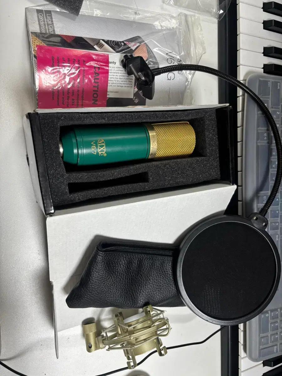 MXL V67G 콘덴서 마이크 풀세트