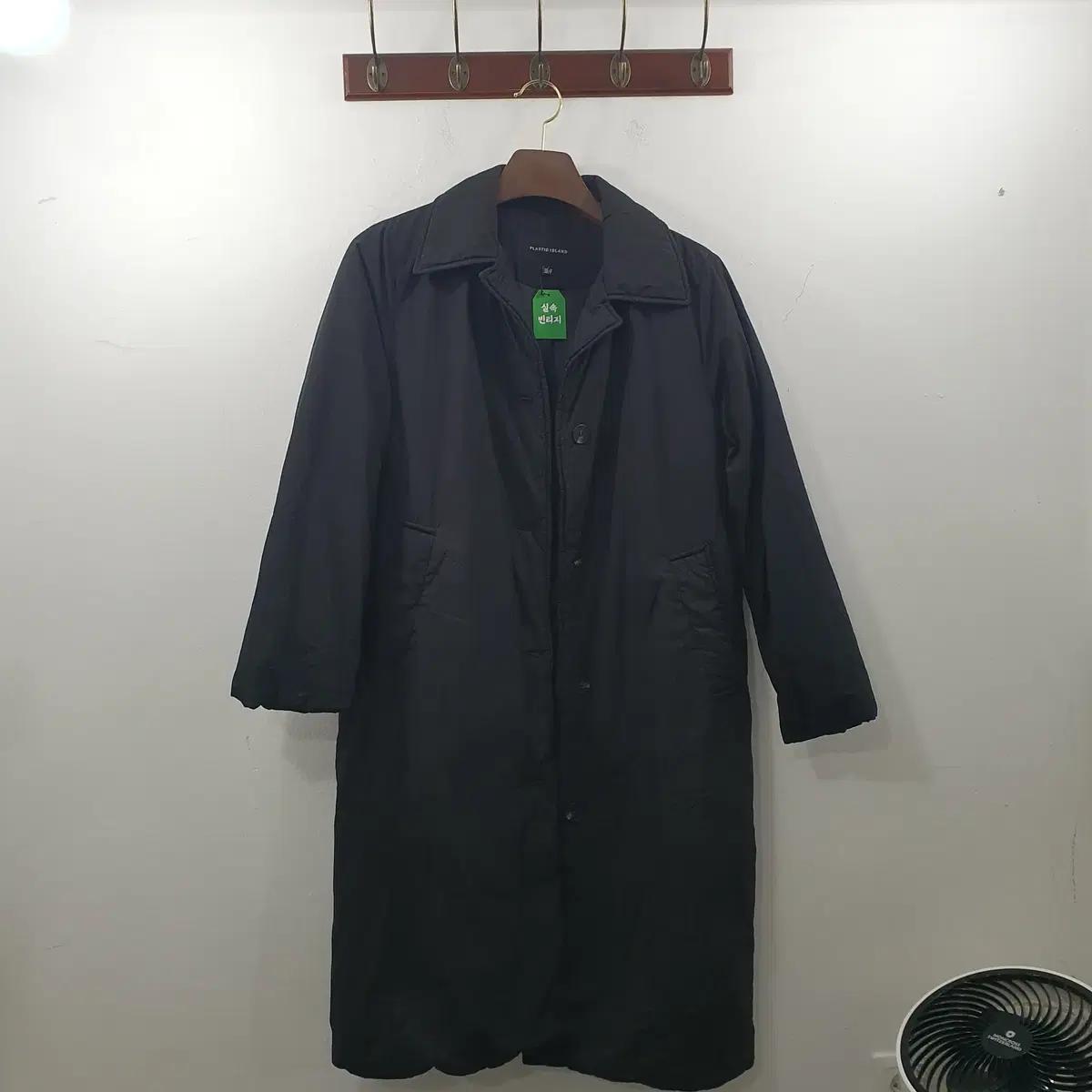 S 플라스틱 아일랜드 여성 블랙 캐주얼 롱패딩 점퍼 경량자켓