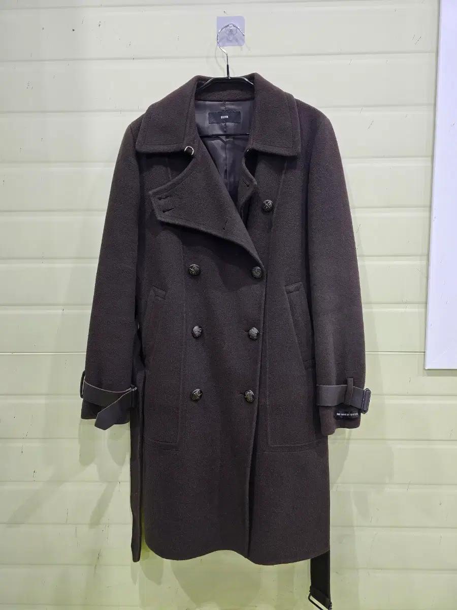 SYSTEM 핸드메이드 울 코트