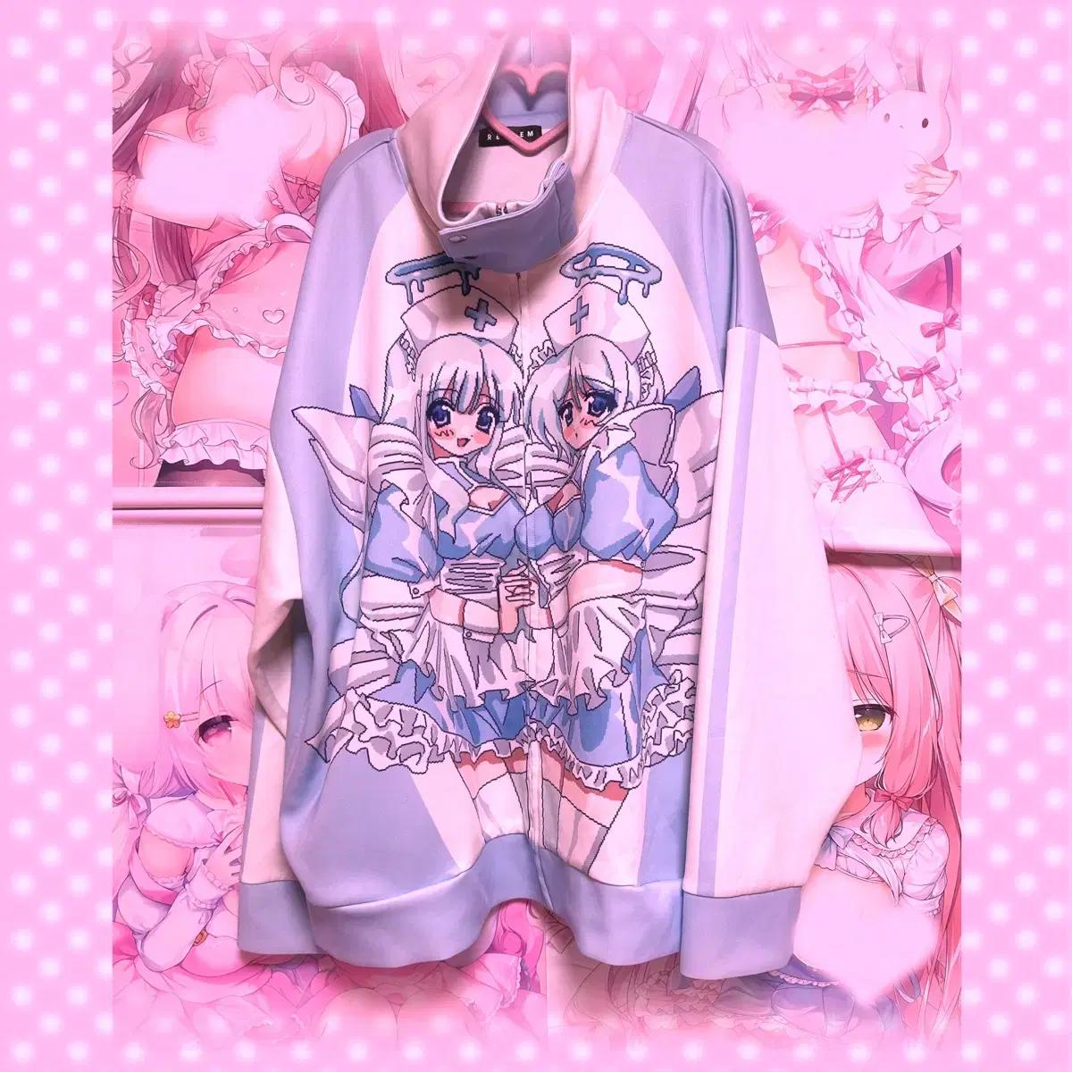 Reflem 레플렘 yui 유이 콜라보 져지 서브컬쳐 미즈이로