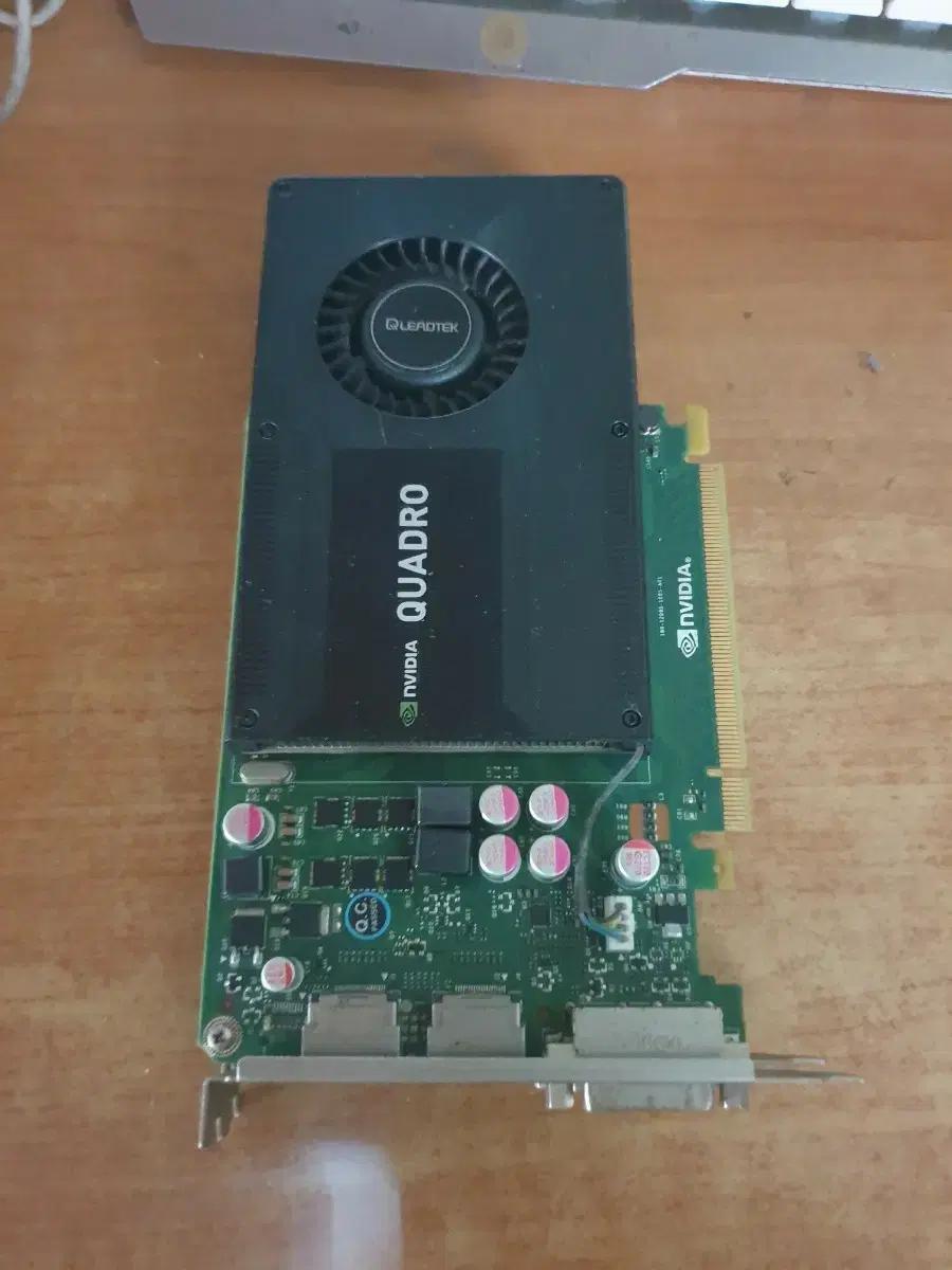 Leadtek 엔비디아 Quadro k2000 그래픽 카드팝니다