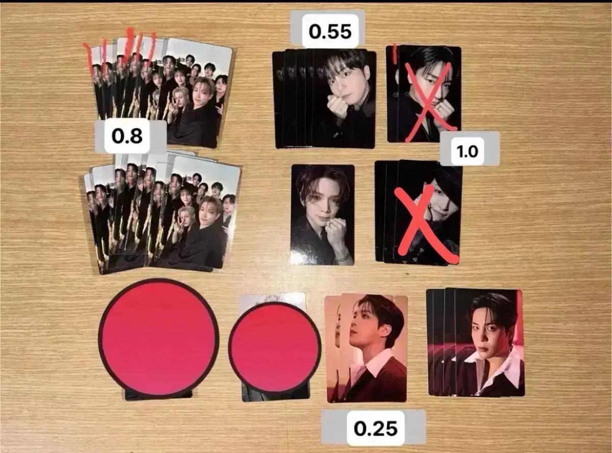 에이티즈 아우어베이커리 럭드 디저트 포카 케이크 팝업 앨범 특전 세트