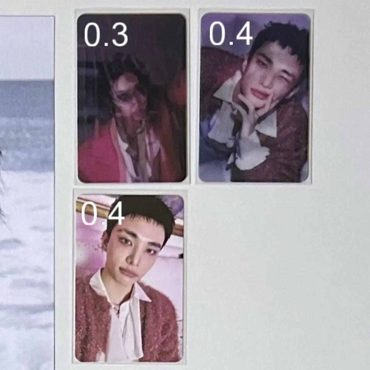 스키즈 스트레이 키즈 두잇 잇 버전 방찬 현진 포토카드 렌티큘러