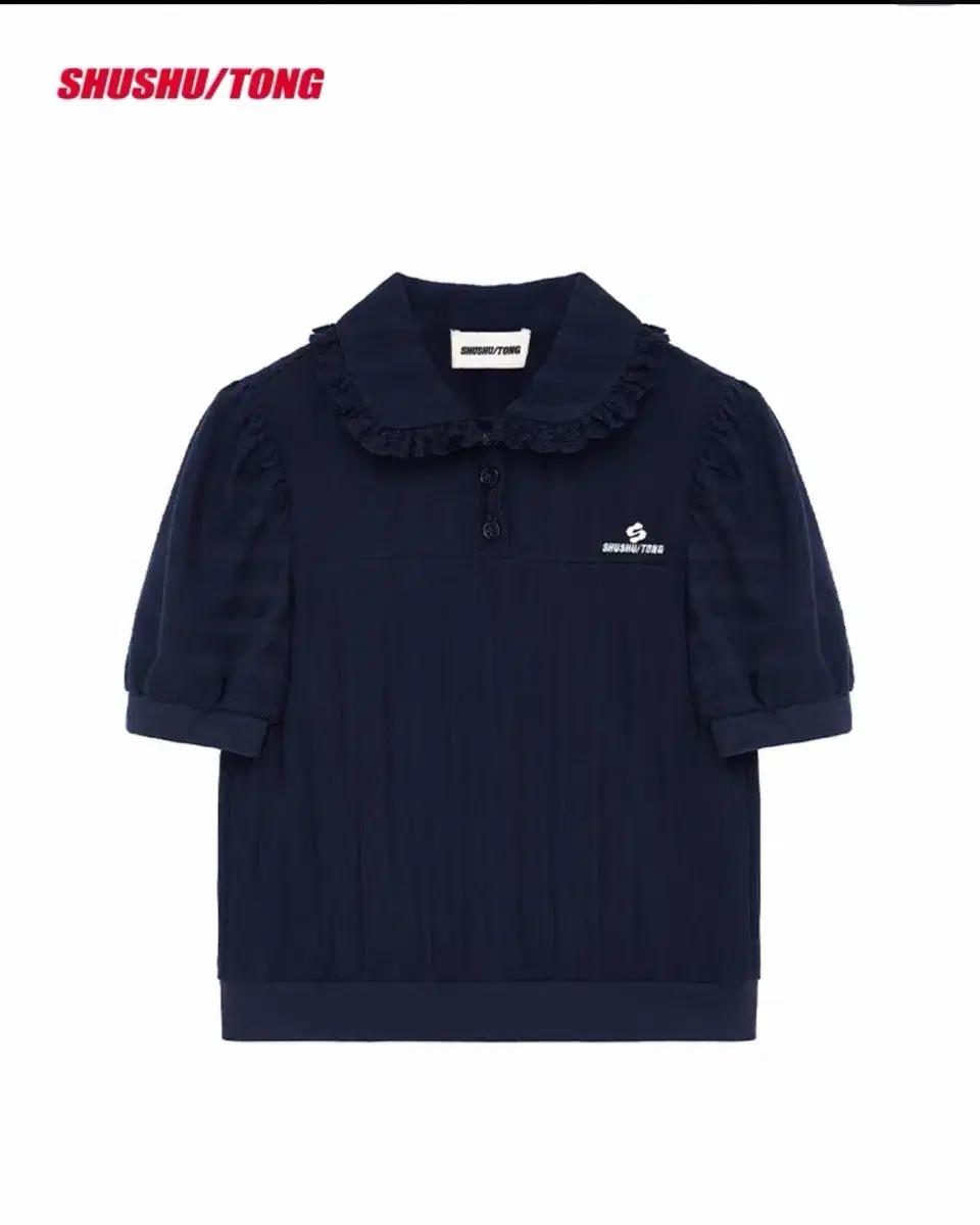 구매) 슈슈통 카라 반팔 니트