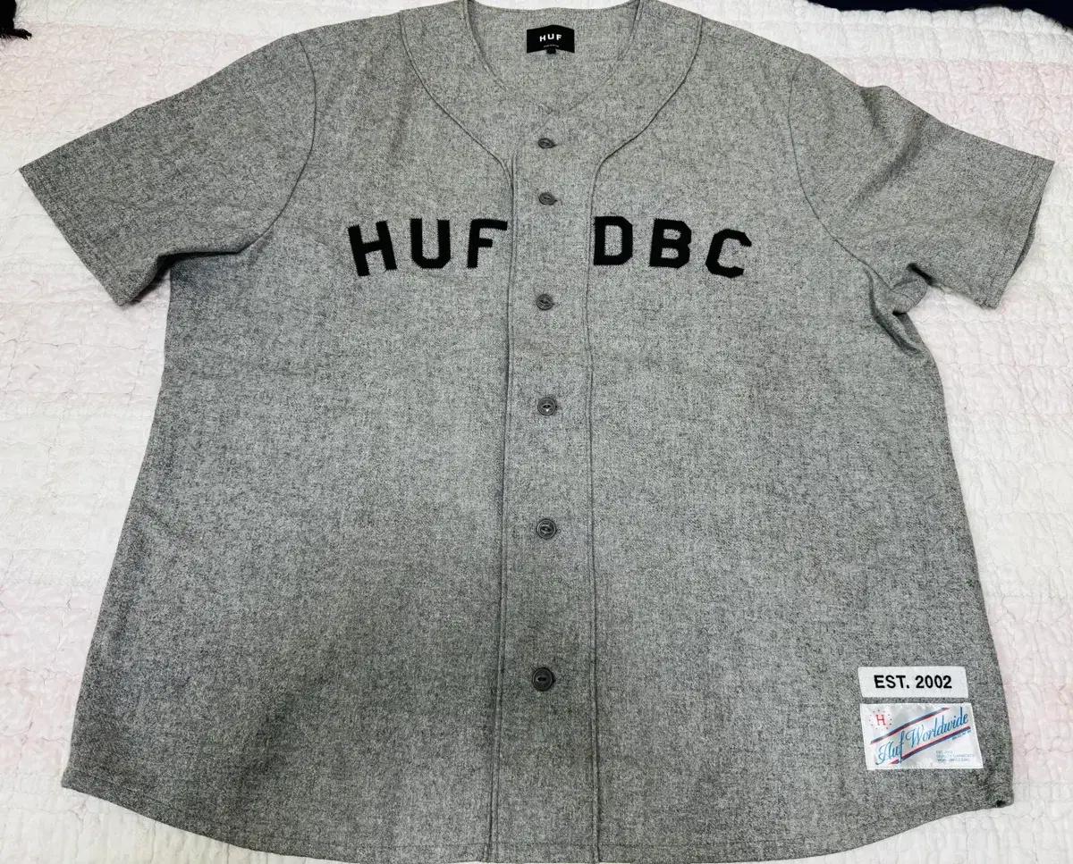 HUF 베이스볼 져지 2XL