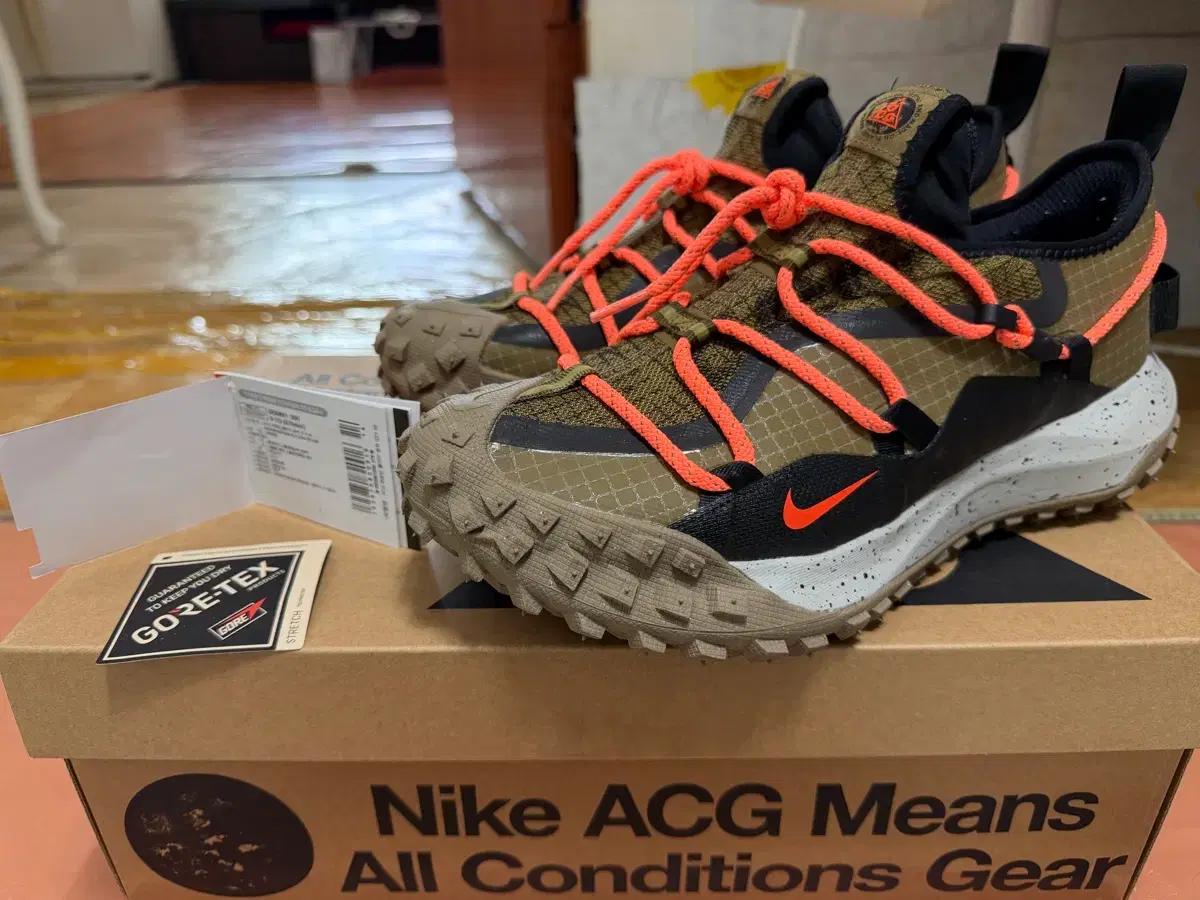 나이키acg 마운틴 플라이 고어텍스 275(평소265추천)