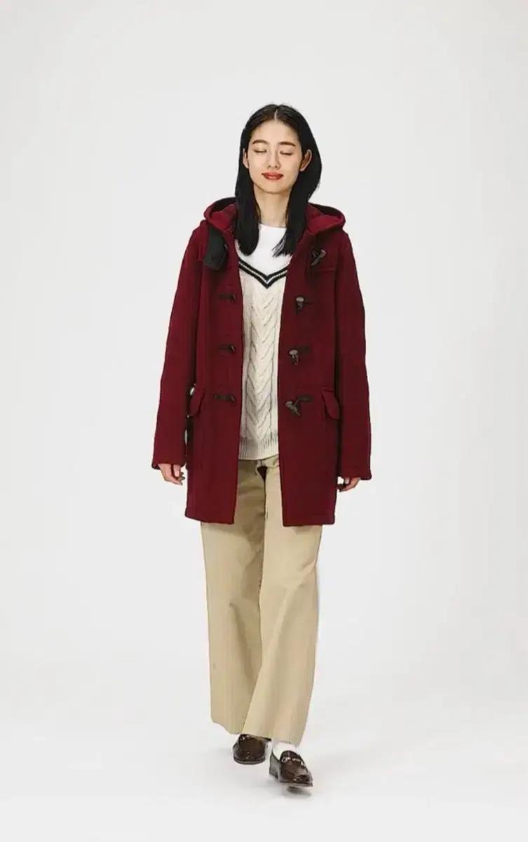 런던트레디션 더플코트 떡볶이코트