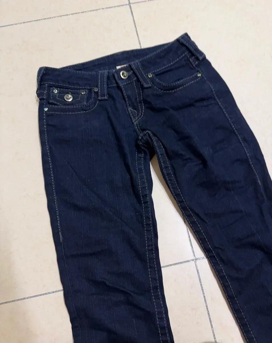 트루릴리젼 데님 청바지 24