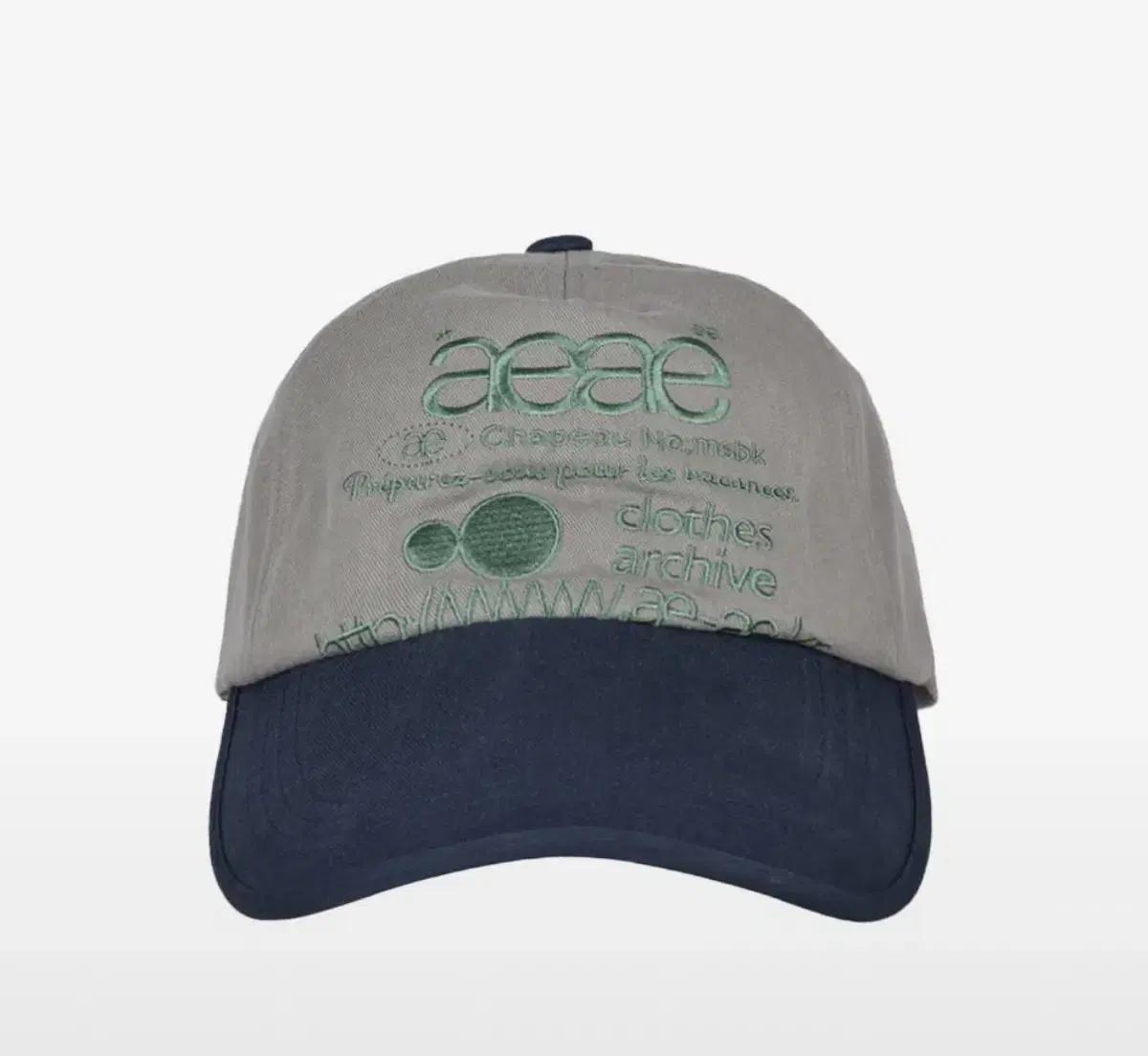 (새상품) Aeae 모자 WEB LOGO 5 PANNEL BALL CAP
