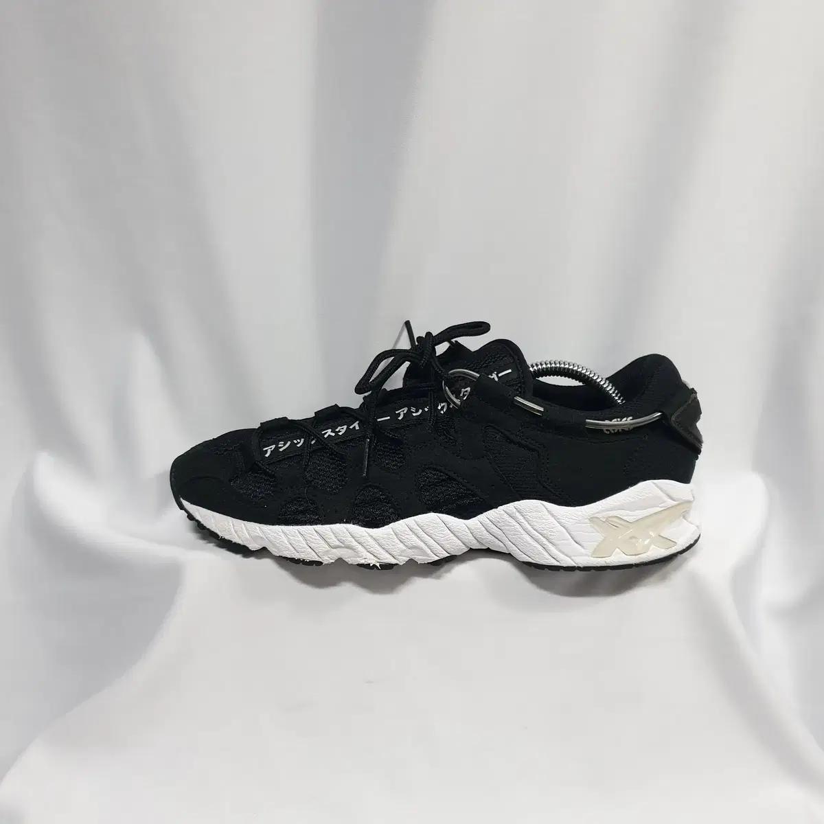 빈티지하서 260 아식스 젤 마이 스니커즈 블랙 화이트