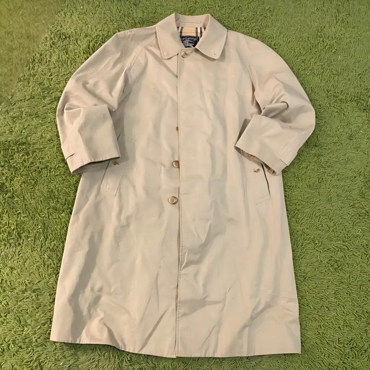 버버리 클래식 남성 싱글코트 롱코트 (100)