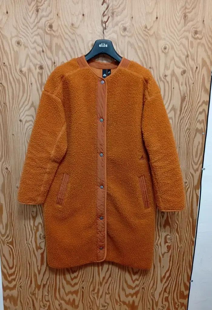 아디다스 여성 보아 롱플리스 쟈켓