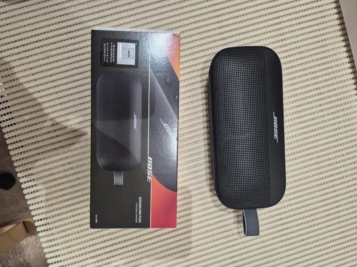 보스 사운드링크 플렉스 2 블루투스 스피커 블랙 단순개봉