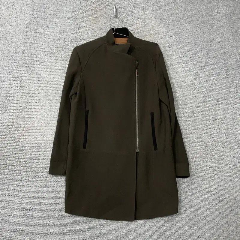 쉬스미스 카키 여성 캐주얼 코트 66