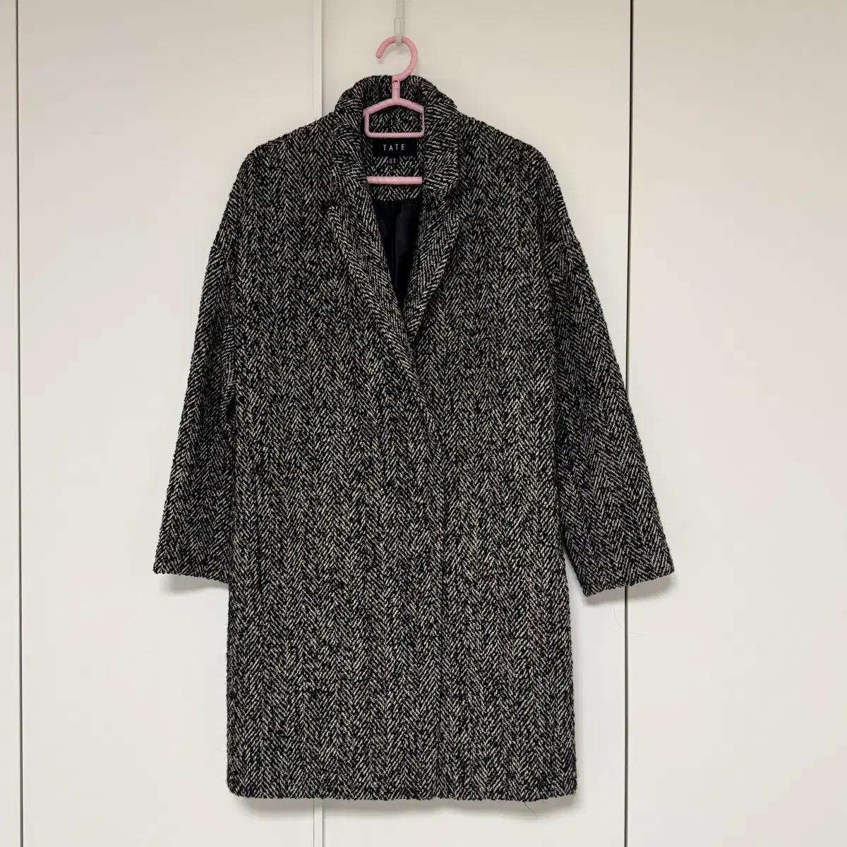 테이트 울혼방 헤링본 코트(무배)